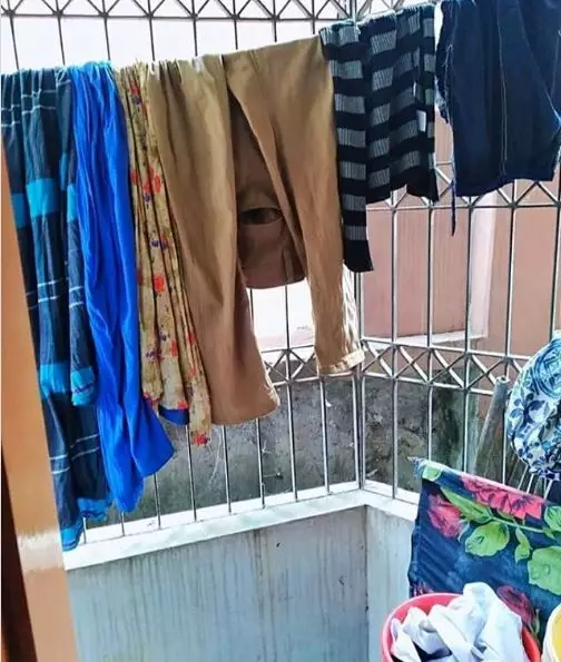 momen absurd jemur pakaian © 2020 brilio.net