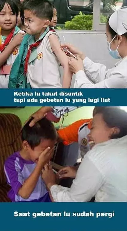 Meme takut disuntik 1cak.com Meme takut disuntik 1cak.com