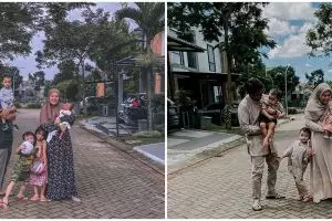 7 Tahun menikah, ini 10 potret manis Ricky Harun & keluarga kecilnya