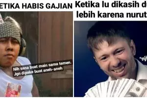 10 Meme ketika dikasih duit orangtua, bahagia