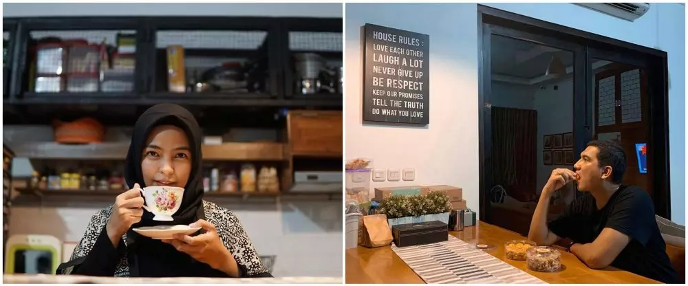 penampakan dapur tantri kotak Instagram