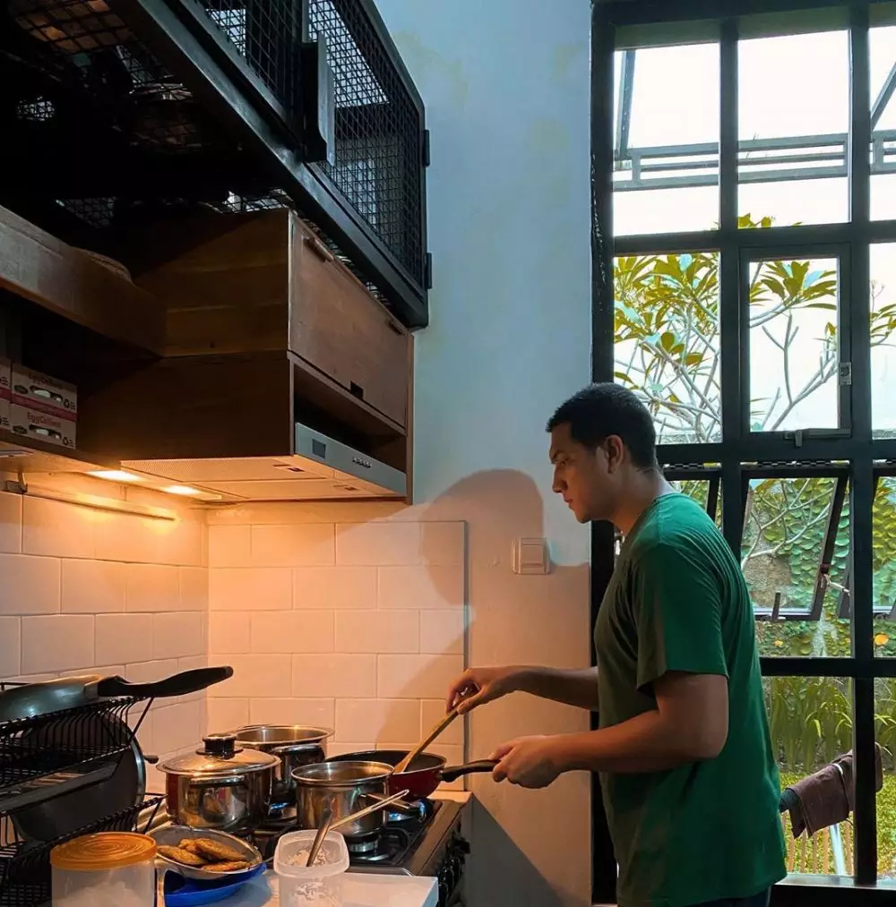 penampakan dapur tantri kotak Instagram