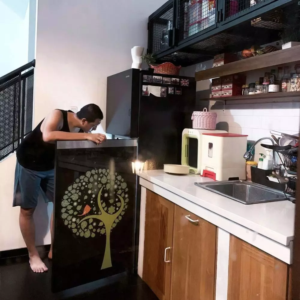 penampakan dapur tantri kotak Instagram