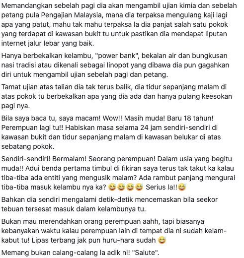 siswa panjat pohon berbagai sumber