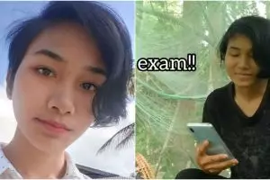 Kisah mahasiswi panjat pohon cari sinyal internet demi ujian online