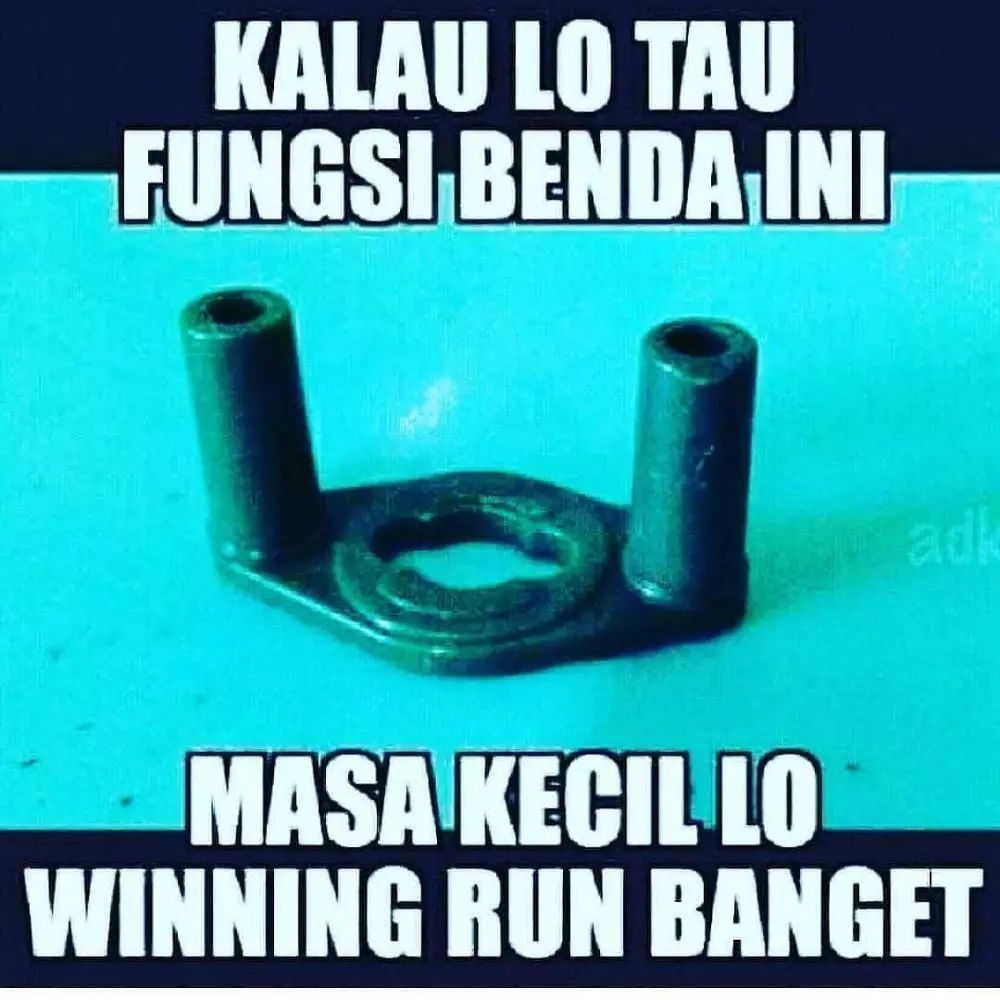 meme lucu rutinitas masa kecil © 2020 instagram.com