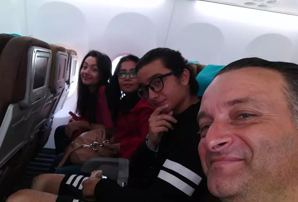 Bryan Domani dan papa bulenya  Instagram