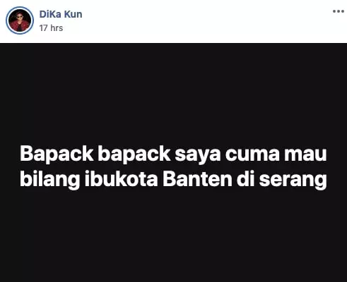 status FB lucu khas bapak-bapak twitter