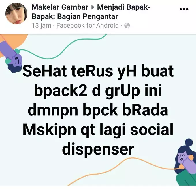 status FB lucu khas bapak-bapak twitter