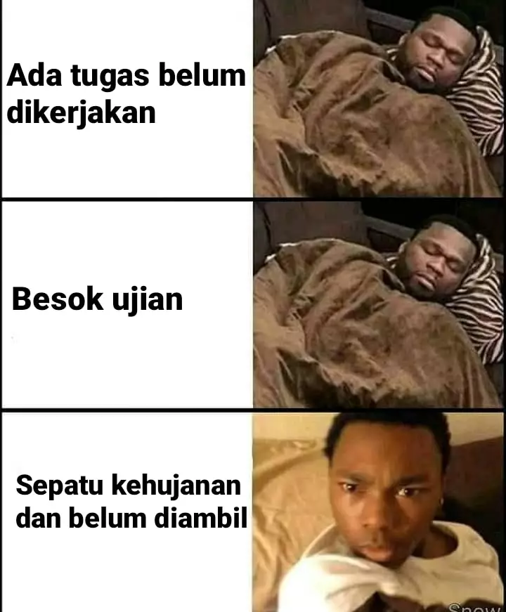 Meme alasan bangun tidur Berbagai sumber