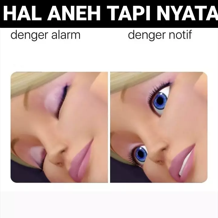 Meme alasan bangun tidur Berbagai sumber