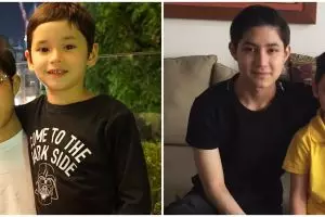 Beda ayah, ini 7 potret kedekatan Teuku Rassya dan Kenzou Leon