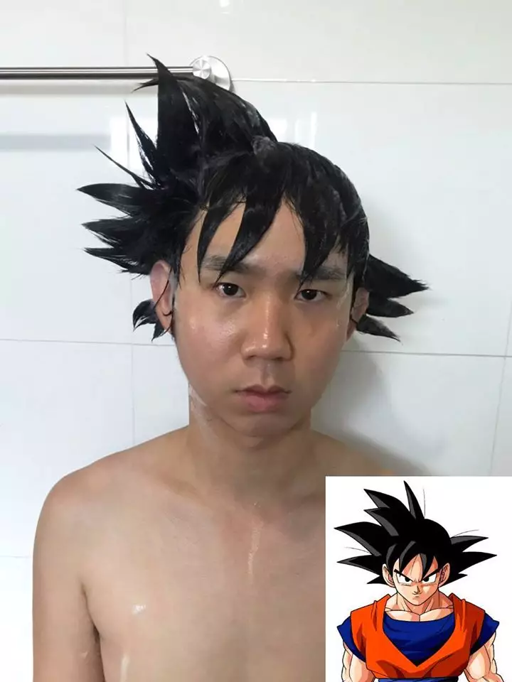 Gaya rambut orang keramas Facebook/บ้านกูเอง