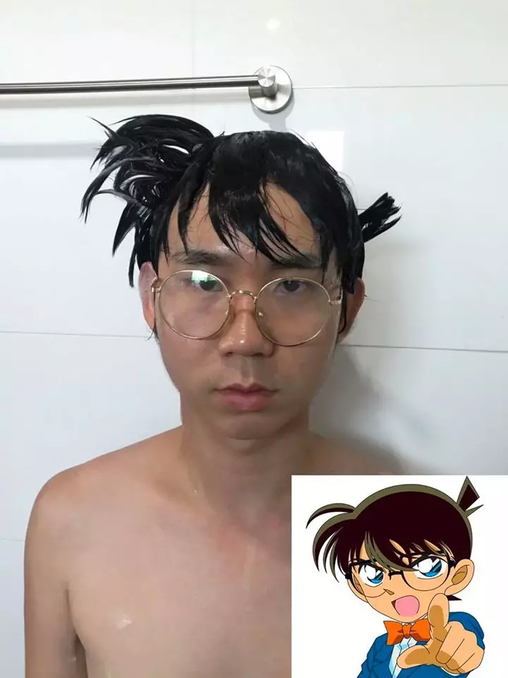 Gaya rambut orang keramas Facebook/บ้านกูเอง