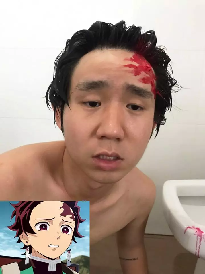 Gaya rambut orang keramas Facebook/บ้านกูเอง