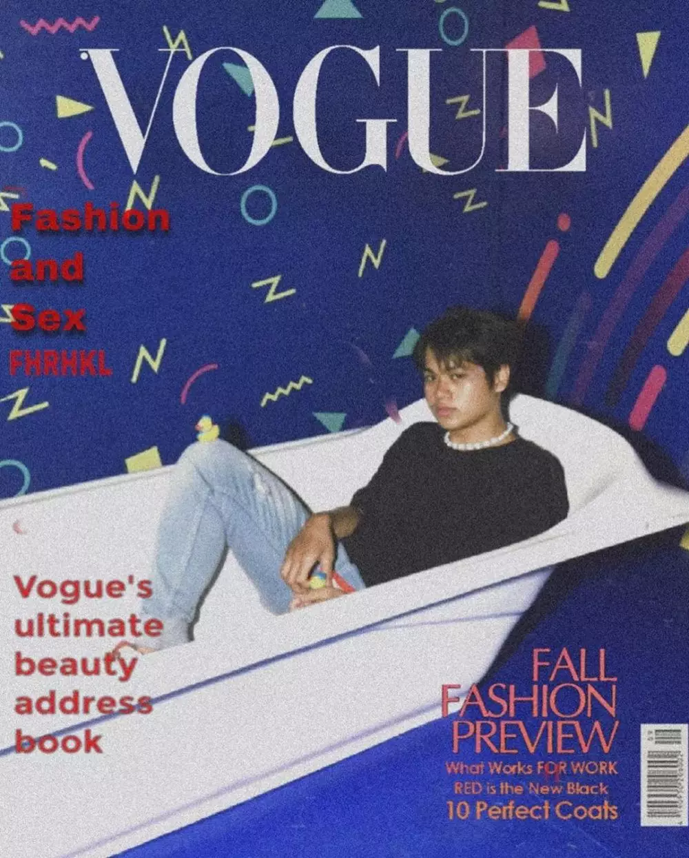 Vogue Challenge kocak Instagram