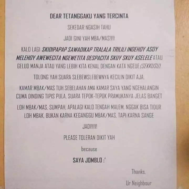 pengumuman lucu gagal paham © 2020 instagram.com pengumuman lucu gagal paham © 2020 instagram.com