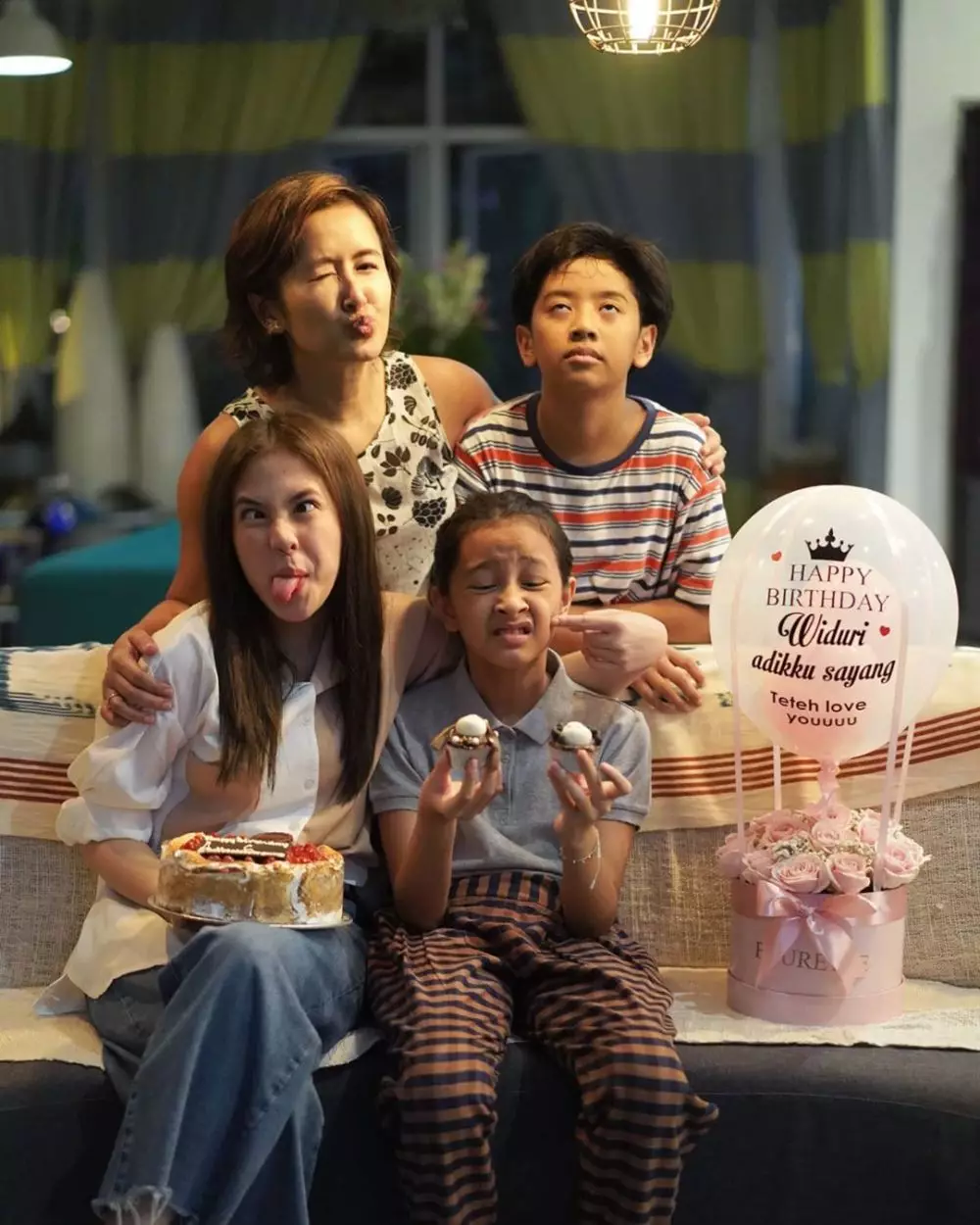 ultah widuri anak widi mulia instagram