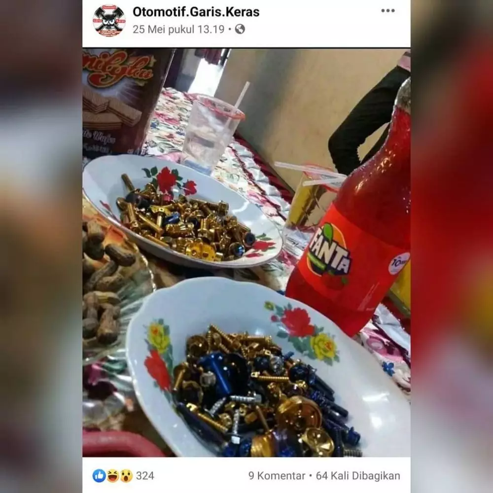 potret makanan terlihat seram © 2020 instagram.com potret makanan terlihat seram © 2020 instagram.com