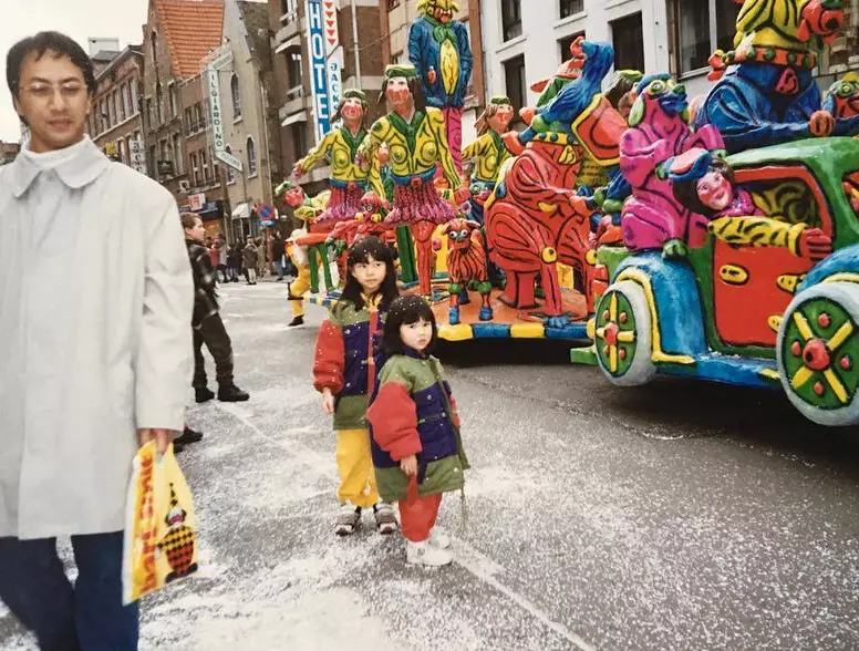 potret masa kecil isyana dan kakak instagram