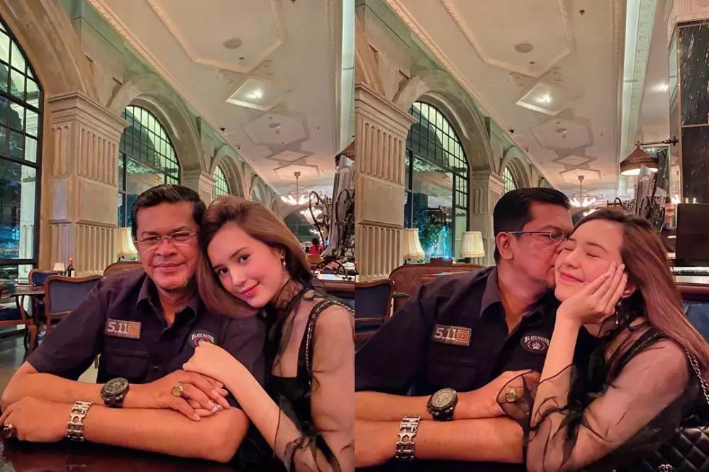 potret Beby Tsabina dan keluarga Instagram