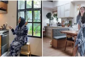 Potret dapur 6 seleb ini bernuansa kayu, bikin betah masak