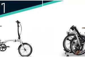 Harga sepeda lipat United Trifold 7 & spesifikasinya, desain stylish