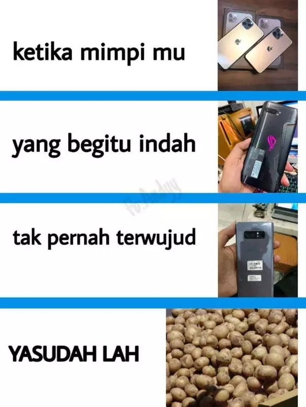 hp kentang tanggung berbagai sumber
