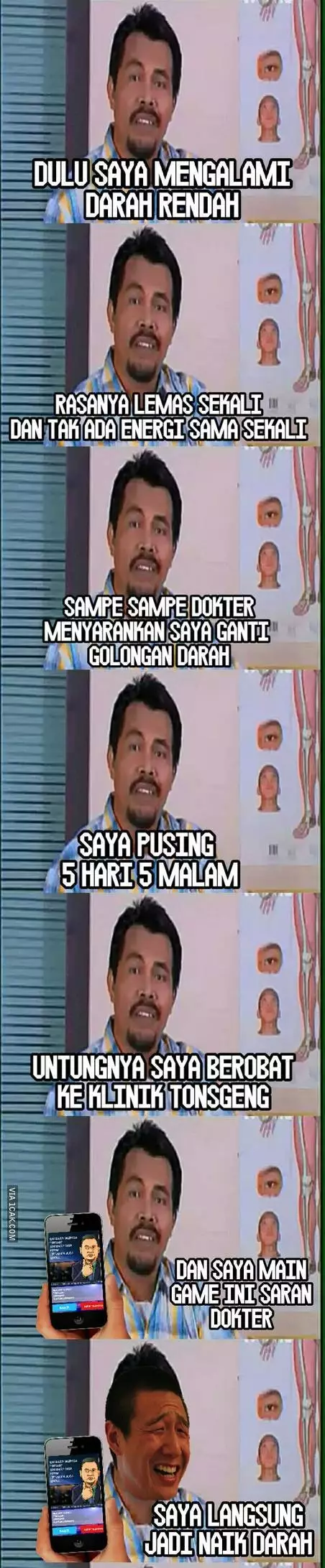 darah rendah lucu berbagai sumber