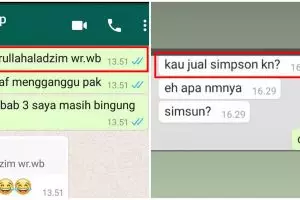 10 Chat lucu pengen serius tapi salah ketik ini kocak
