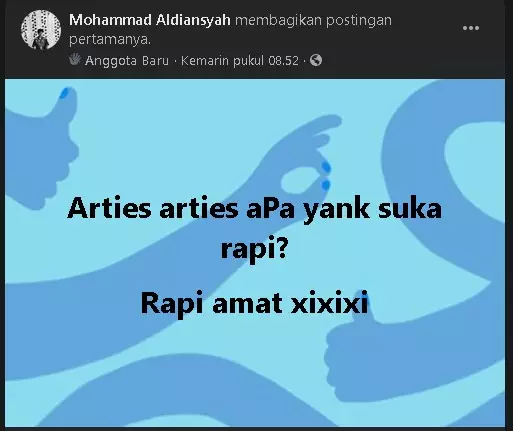 Pertanyaan receh bapak-bapak Berbagai sumber