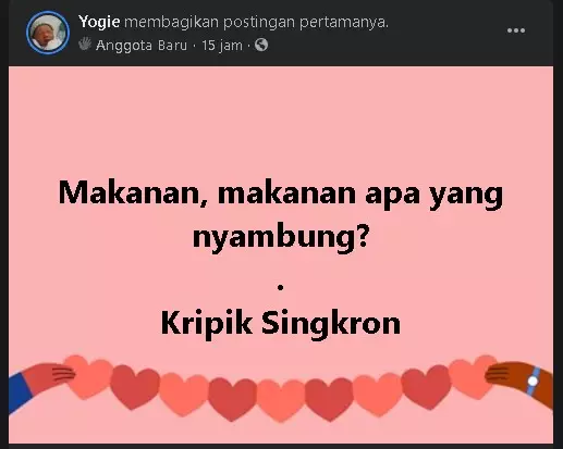 Pertanyaan receh bapak-bapak Berbagai sumber