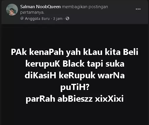 Pertanyaan receh bapak-bapak Berbagai sumber