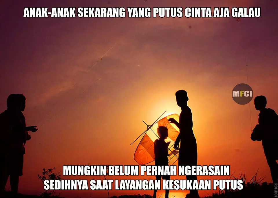 Meme layang-layang Berbagai sumber