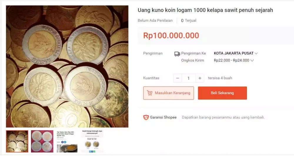 uang koin mahal  Berbagai Sumber