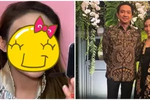 10 Potret wajah Ayu Dewi dirias suami, alisnya bikin takjub