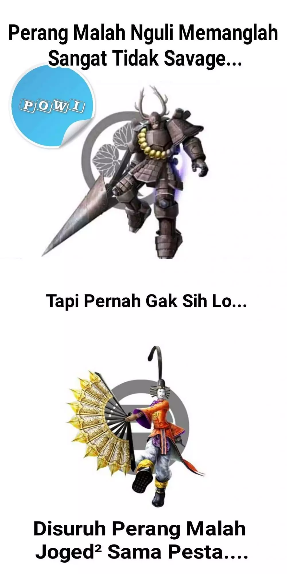 Meme Sengoku Basara Berbagai sumber