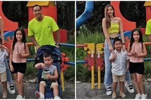 4 Momen anak Nia Ramadhani makan dikawal pengasuh, bikin melongo