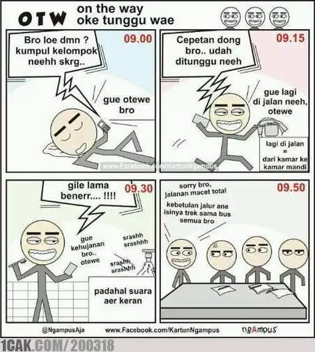 meme OTW berbagai sumber