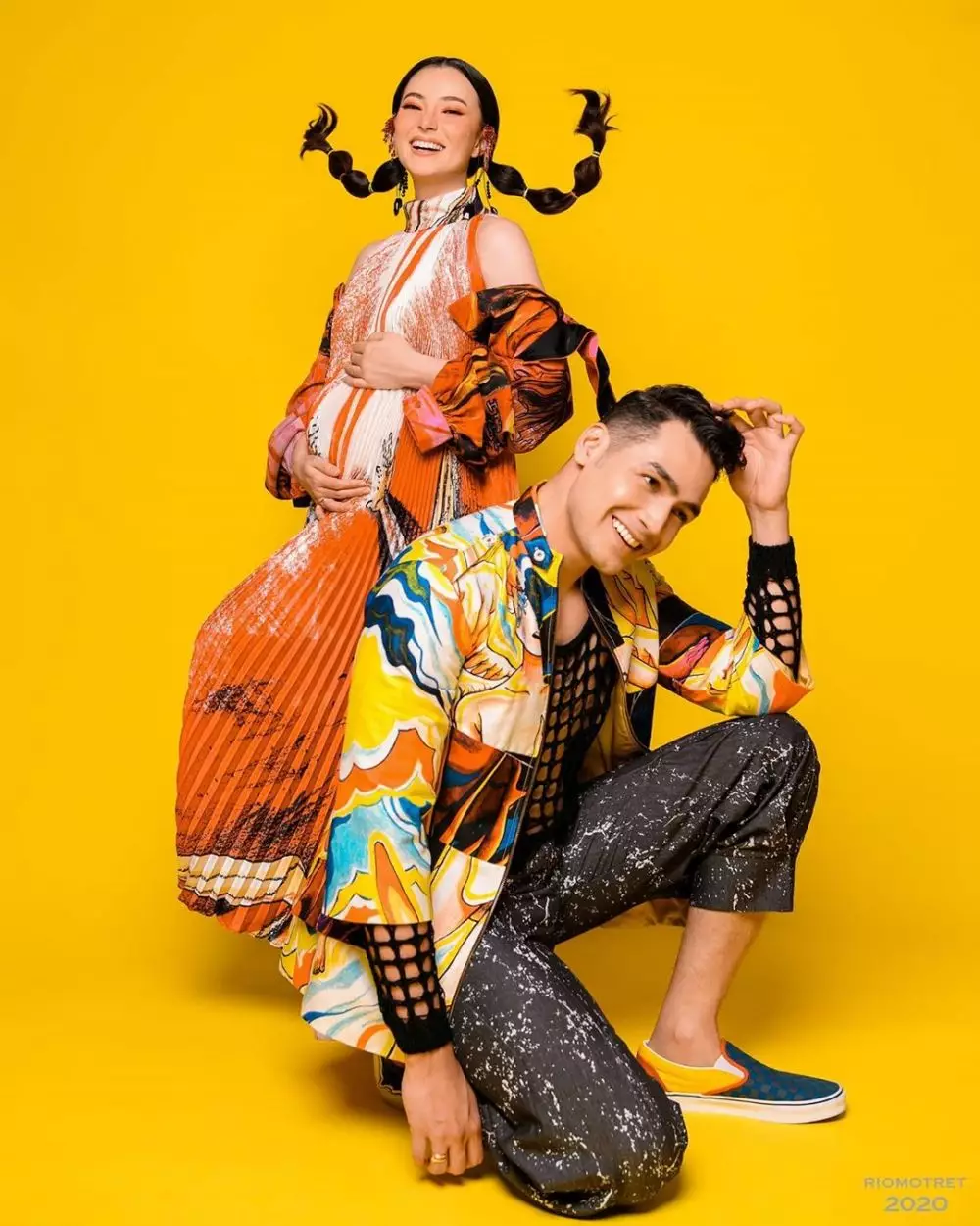 maternity colorful Asmirandah instagram