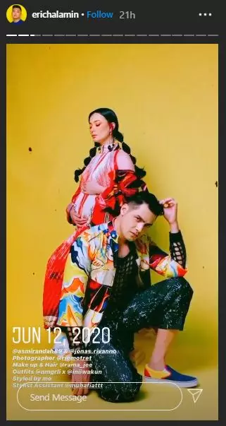 maternity colorful Asmirandah instagram