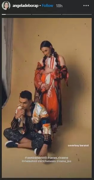 maternity colorful Asmirandah instagram