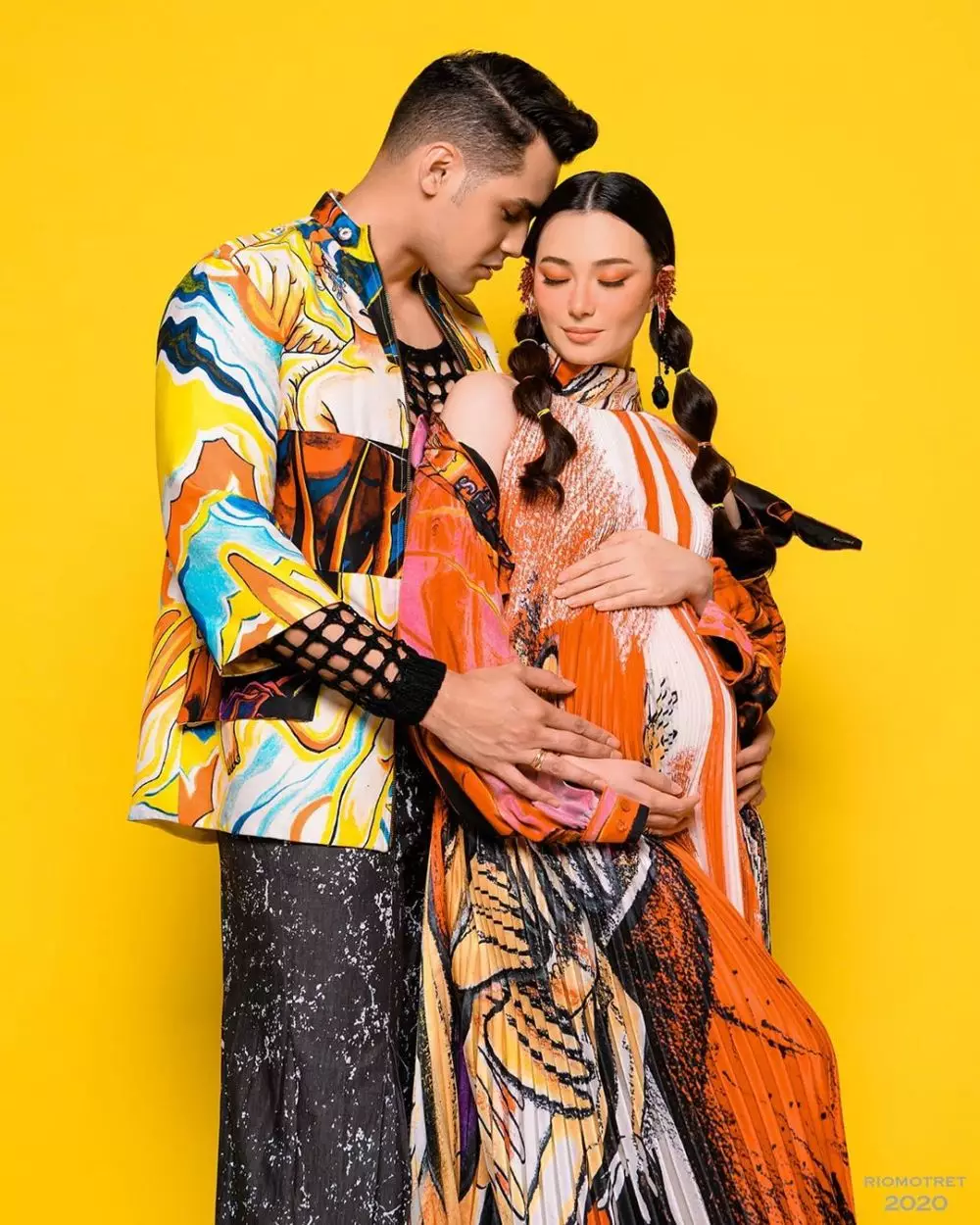 maternity colorful Asmirandah instagram