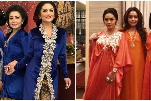 Beda gaya 9 tema arisan geng Mayangsari, stylish maksimal