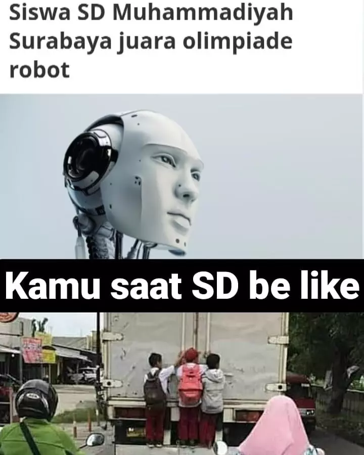 Meme aku vs prestasi anak lain Instagram