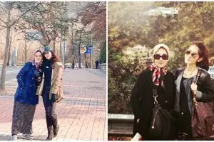 8 Potret kebersamaan Keira Shabira dan mama, bak saudara kembar