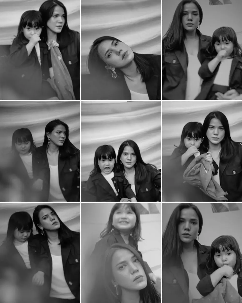 Seleb lakukan virtual photoshoot bareng anak © 2020 brilio.net Seleb lakukan virtual photoshoot bareng anak © 2020 brilio.net