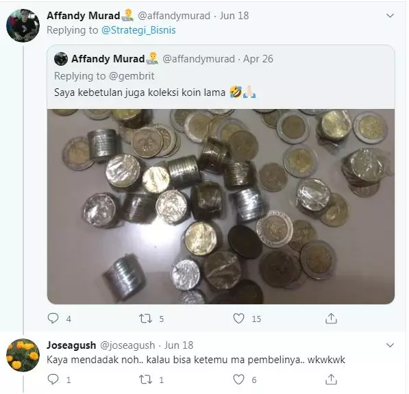 8 Cuitan lucu viral koin seribu © 2020 brilio.net