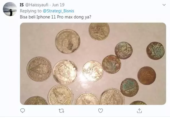 8 Cuitan lucu viral koin seribu © 2020 brilio.net