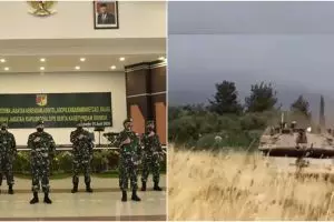 Detik-detik menegangkan prajurit TNI adang tank Israel di Lebanon
